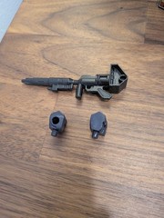 G1 TRANSFORMER OPTIMUS PRIME 3D Printed Fists and Gun – Hand finished