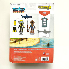 Jazzware DevSeries SHARK BITE 2: SHARK CAGE Figure Set with code