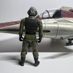 Star Wars 1997 A‑Wing Fighter w/ Pilot
