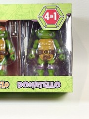 2016 Herocross Teenage Mutant Turtles Mini Metal Action Figures 4 in 1 NIB