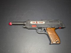 Vintage 1983 Arco The A-TEAM M-24 Assault Rifle Pistol Target Game Set Toy Gun