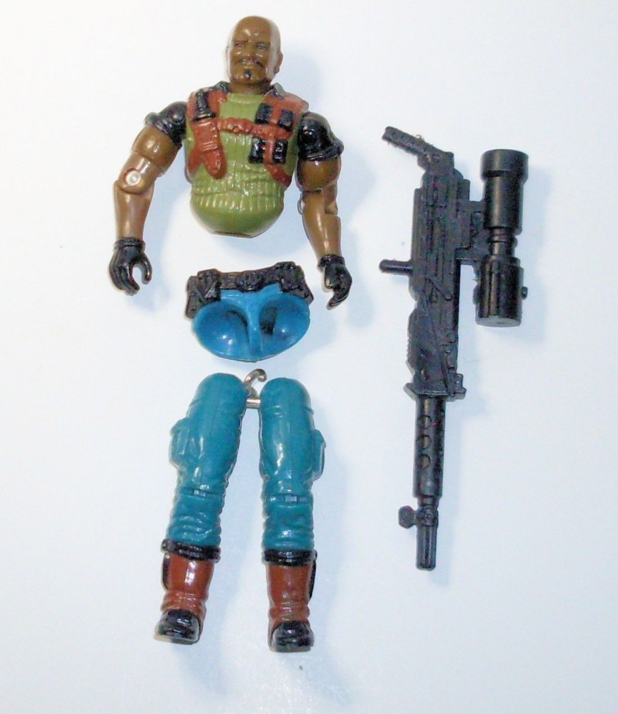 Roadblock W/Rifle GI Joe Action Figure 1992 Recalled Rare version