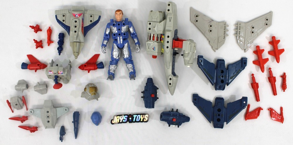 Kenner Centurions Ace McCloud w/ Skyknight Skybolt Orbital Interceptor Complete