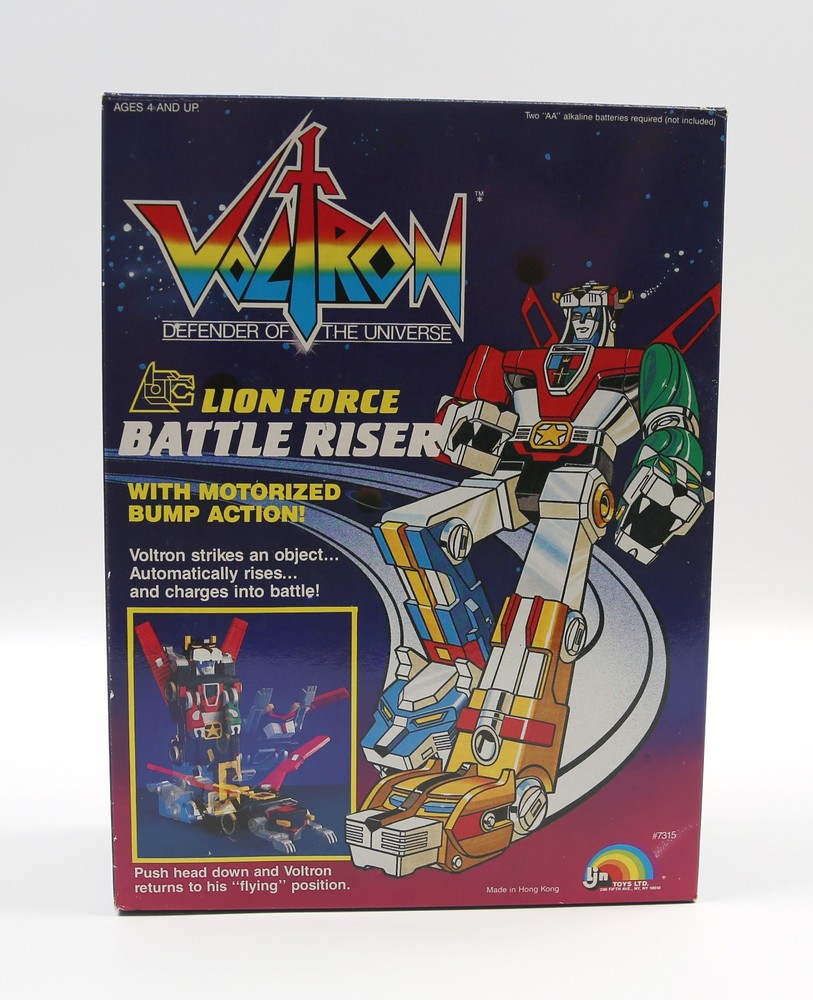 Vintage Voltron Lion Force Battle Riser Unused Contents NIB 1984 LJN