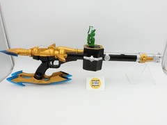 Kaizoku Sentai Gokaiger DX Gokai Spear & Ranger Key Set of 5 & Gold Anchor Key