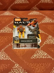Halo Mega Construx 2019 Spartan Operator Red & Yellow Pro Builders Series 11 New
