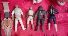 Star Wars Lot Of 15 Large, Regular, And Micros Action Figures R2-D2 Chewbacca