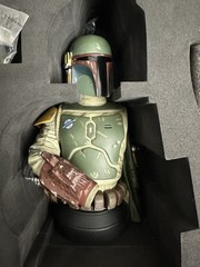 2013 GG CONVENTION EXCLUSIVE STAR WARS BOBA FETT DELUXE MINI BUST # 1339/2500