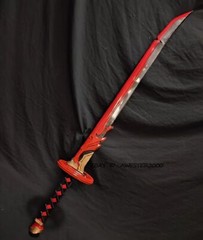 Genshin Impact Kairgi：Fiery Might 1/1 Scale Cosplay Wearable Custom Prop