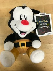 Yakko, Animaniacs Kidrobot® Plush Doll, New, 8″ tall