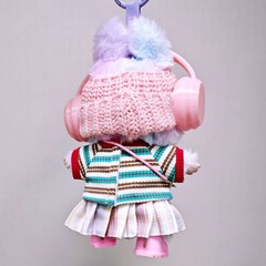 DIY Clothes Set for POP MART LABUBU Plush Monsters DOLL Not included