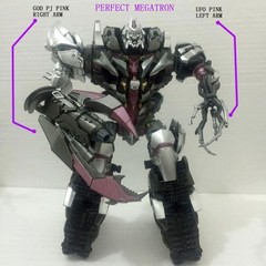 PJ-01 EVIL-BLOOD BLADE Pink Mega Arm ROTF Megatron Cannon Arm Upgrade | Dream Fa