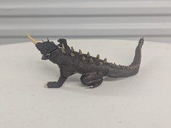 BARUGON GAMERA KONAMI Figure Length 7″ 18cm KAIJU GODZILLA