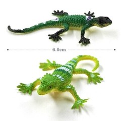 12pcs Simulation mini Lizard Reptile Animal Miniature Art Toy Figure Doll