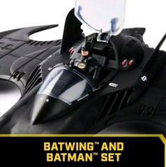 Spin Master DC Batman Returns 4″ Figure & Batwing 85 Years Multiverse Keaton