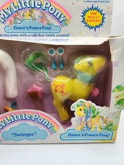 Vintage 1988 Hasbro G1 My Little Pony Dance N Prance Pony Swinger New MLP Toy