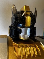 TRANSFORMING ROBOT SAMS CLUB MEMBER’S MARK HUGE 23″ GOLDTONE TO BLUE TOY TESTED