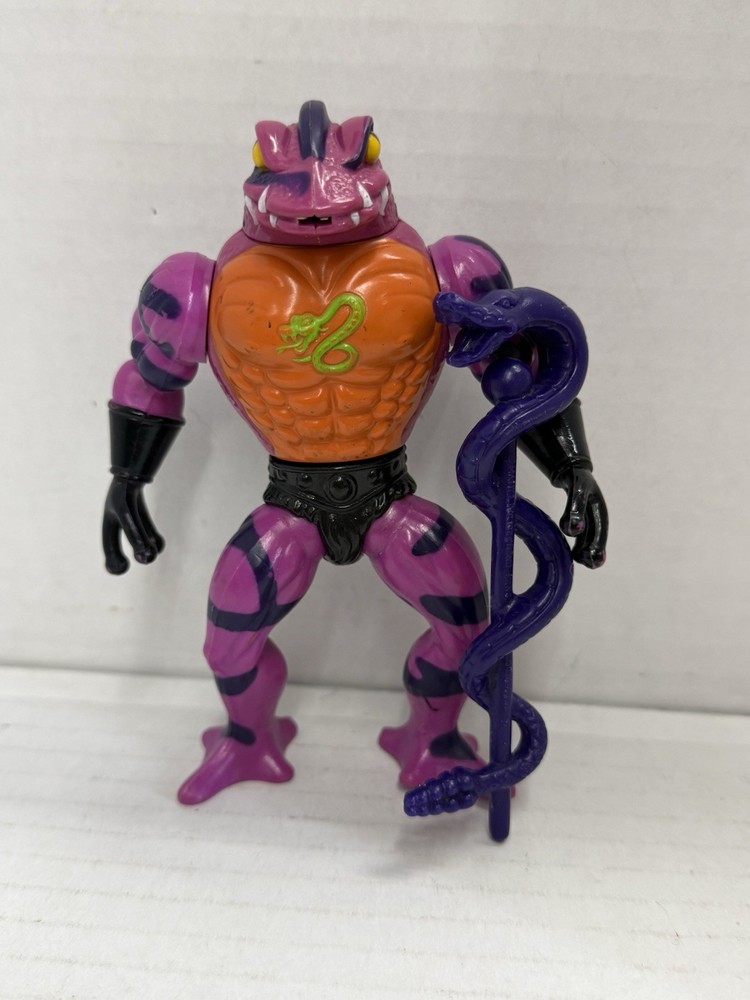 Vintage Tung Lashor Motu He-Man Masters Of Universe Action Figure #4