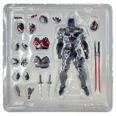 Amazing Yamaguchi Revoltech Arkham Knight Batman Action Figure Collection Model