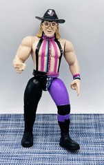 Jakks 1998 WWF Superstars Series 6 Jeff Jarrett Wrestling Figure w/Glasses & Hat