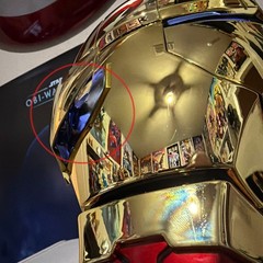 Iron Man Gold Mask Cosplay AUTOKING MK5 1:1 Helmet Wearable Voice-control New US