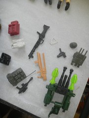 Vintage 1980s 1990s Action Figure Accessories Weapons Lot G.I. GI Joe ARAH 3.75