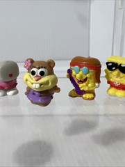2012 Squinkies SpongeBob SquarePants Lot Of 10 Patrick Squidward Sandy Pearl