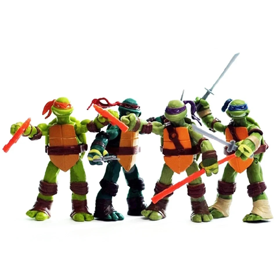 Teenage Mutant Ninja Turtles Classic Collection Tmnt Set of 4 – expedite shippin