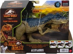 Jurassic World Allosaurus Dino Figure – Roar Attack Toy-~