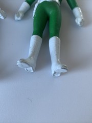 Vintage Super Robotic Rangers Lookalike Generic Pink Blue Green Action Figures