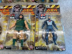 DC Direct New Gods Series 1 and 2. 8 Figures, Complete Series