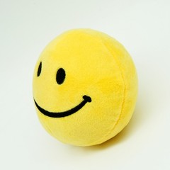 New Verity Arg Plush Toy Soft Stuffed Smiley Ball Monster Doll Room Decor Gift