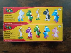 15-PK BLUE BABY YOSHI 2.5″ Super Mario Nintendo Jakks Orange Red Pink Black Purp