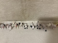 Lot Of 14 Vintage Disney 101 Dalmatians PVC Toys Figures FREE SHIP