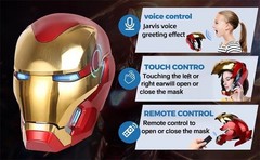 NEW 1:1 Wearable Friday Iron Man Mk50 Helmet Remote Touch Voice Control Mask
