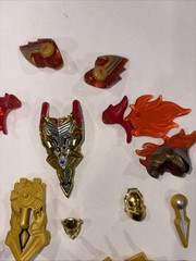 2000 Time Force Power Rangers Red Battle Warrior Battlizer Complete Armor