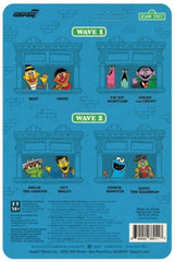NEW Super7 Sesame Street LEFTY THE SALESMAN w/ #8 – 3.75-Inch ReAction Figure