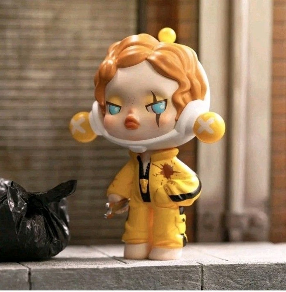 POP MART AUTHENTIC Skullpanda Action! Cut! Series Figure [Grumpy Maintenance]