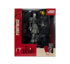 McFarlane Black And White Pennywise IT Welcome To Derry 6 Inch Figure