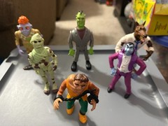 Vintage The Real Ghostbusters Monsters Action Figures Kenner 1989 Set of 6