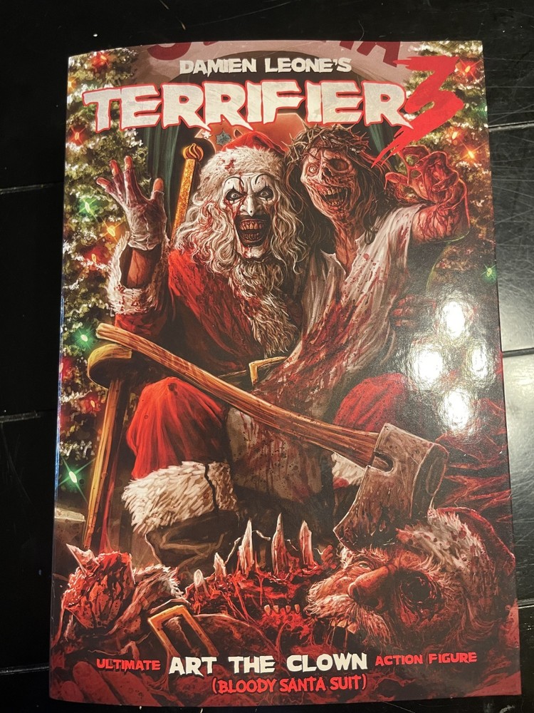 Ultimate Art the Clown Figure Bloody Santa Suit Damien Leone’s Terrifier NIB