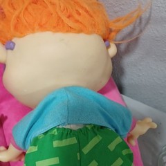 Rugrats Tommy & Chuckie Action Figure Set, Plastic/Fabric, Multicolor