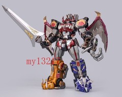 New Power Rangers Dino Megazord Action Figure Toy 25cm Combined Separate Diecast