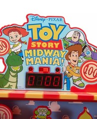 NEW 2026 – Toy Story Midway Mania Ride Game Play Sounds Light Up Woody Buzz Rex