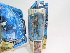 Avatar Mattel Jake Sully Wheelchair & Col Miles Quaritch 4″ Figures 2009 New