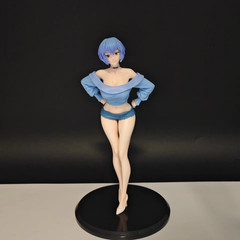 Ayanami Rei19cm Japanese Anime Girl Pvc Action Figure Toy Gk Game Statue Adult