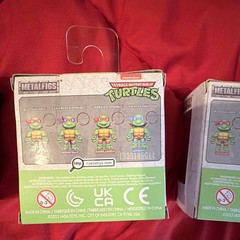 Teenage Mutant Ninja Turtle Jada Nano Metalfigs–Complete Set of 4 TMNT Die‑Cast