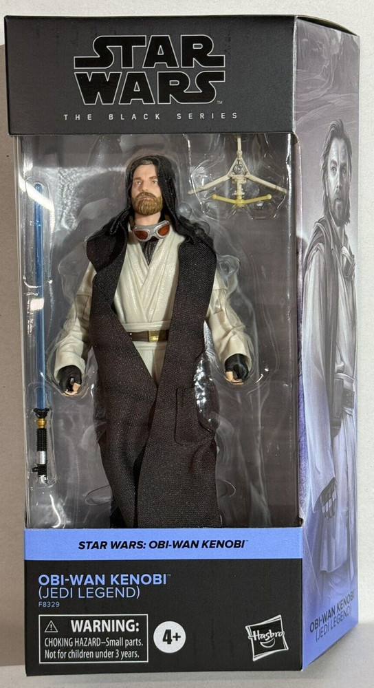 Star Wars The Black Series OBI WAN KENOBI Jedi Legend 6″ Action Figure #17 F8329