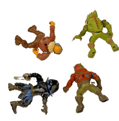 Fortnite Huge Lot Of Loose Figures Raptor Jonesy Parzival etc Weapons Chests SEE