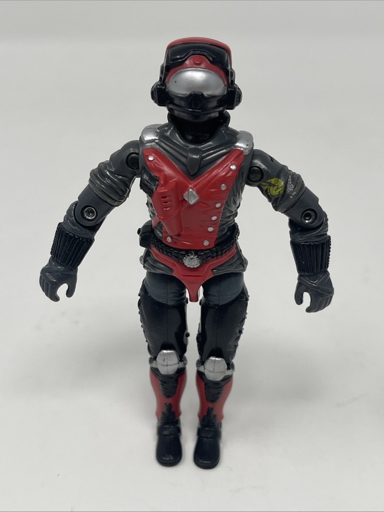 1986 Hasbro GI Joe ARAH – STRATO VIPER (v1) Cobra Night Raven Pilot
